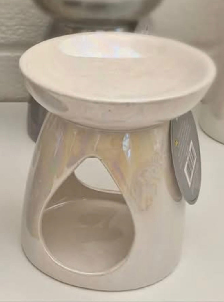 White Pearlescent Burner