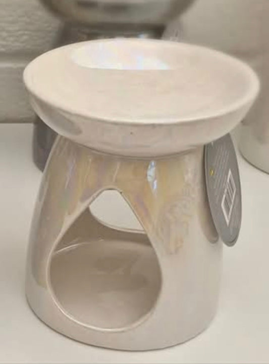 White Pearlescent Burner