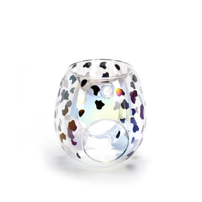 Glass Wax Burner Dalmation
