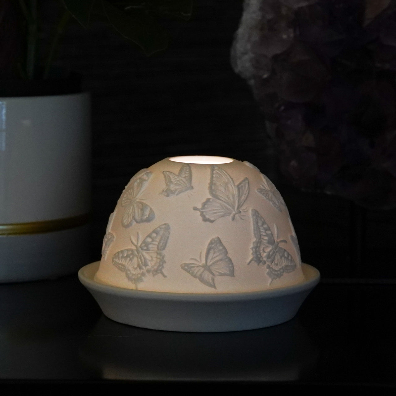 Butterflies Tealight Dome