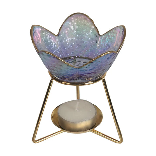 Blue Glass Petal Melter
