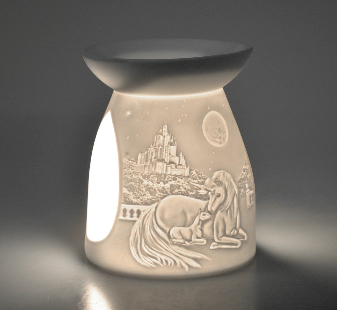 Porcelain Unicorn Burner