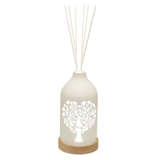 LED Reed Diffuser Heart Tree