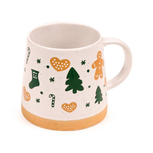 Gingerbread Man Stoneware Mug