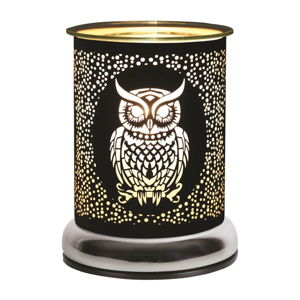 Black Silhouette Owl