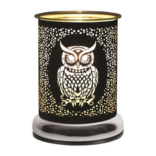 Black Silhouette Owl