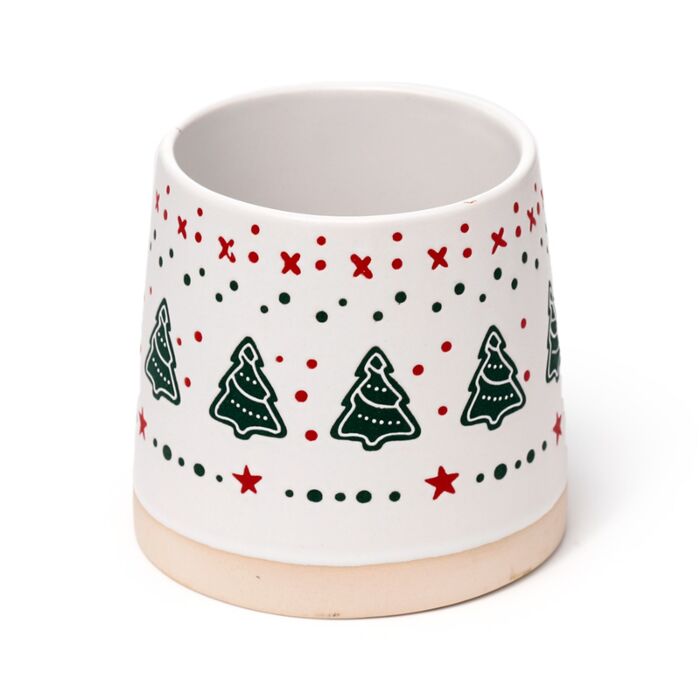 Christmas Tree Stoneware Mug