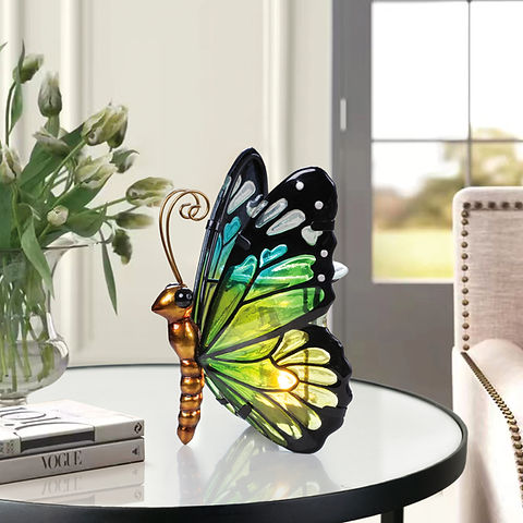 Butterfly Wax Burner Green