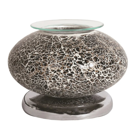 Black Mosaic Ellipse Melter