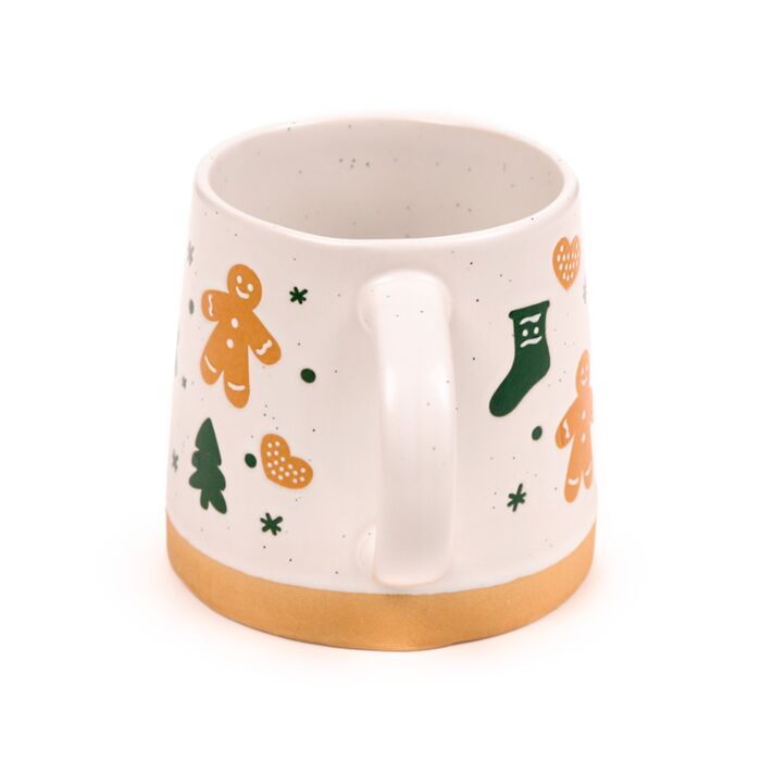 Gingerbread Man Stoneware Mug