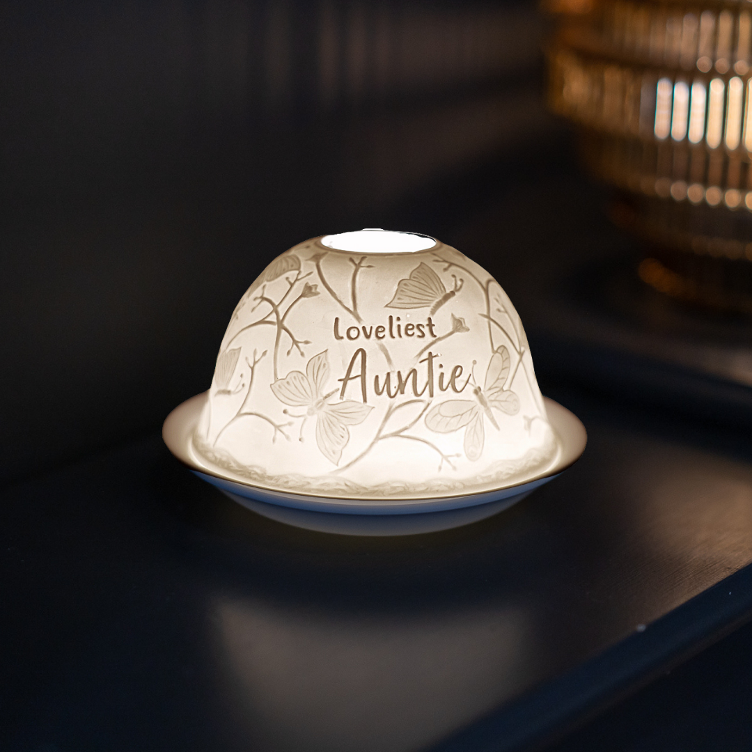 Loveliest Auntie Tealight Dome