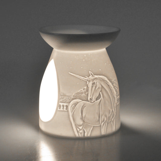 Porcelain Unicorn Burner