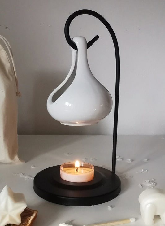 White Hanging Burner