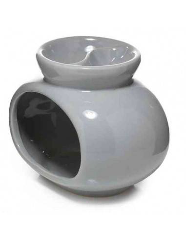 Double Dish Burner Grey