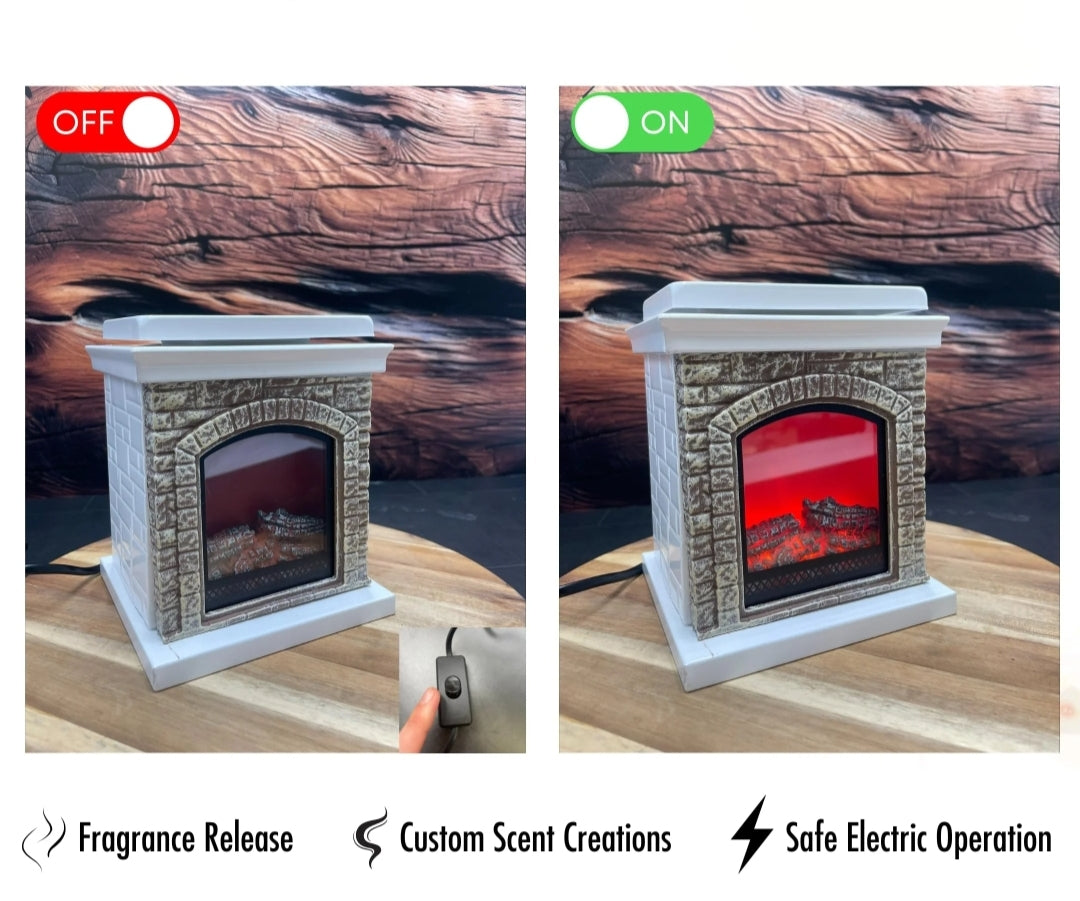 Cosy Fireplace Melter