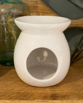 Simple White Small Burner