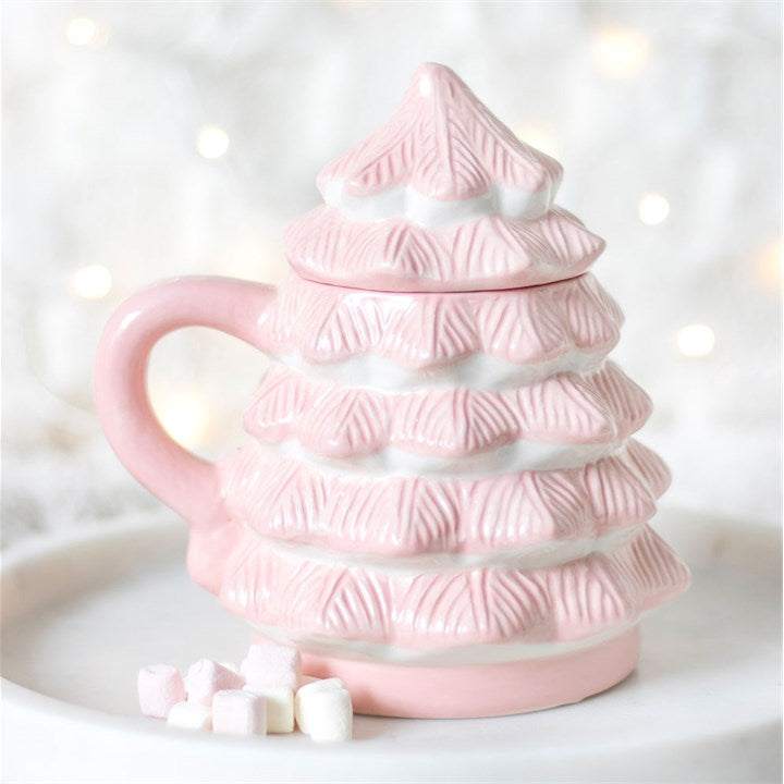 Pink Tree Mug
