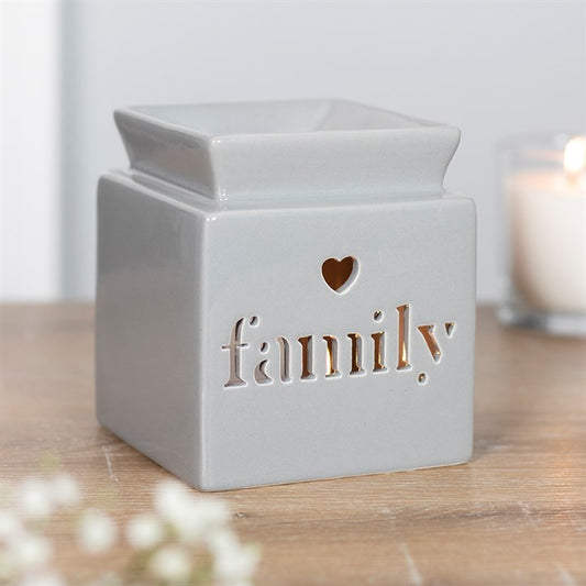 Grey Square Family Burner