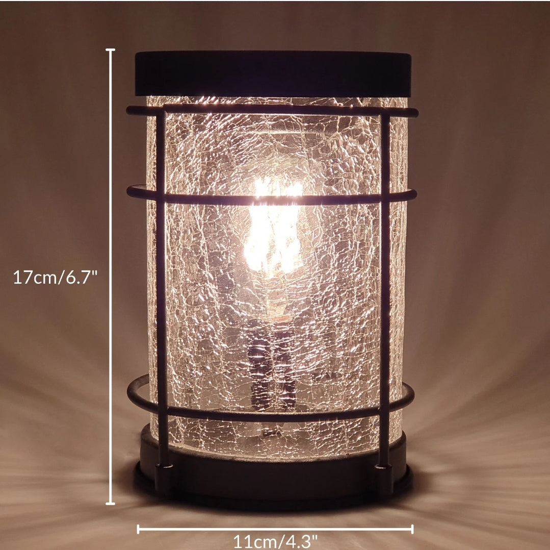 Black Crackle Edison Melter