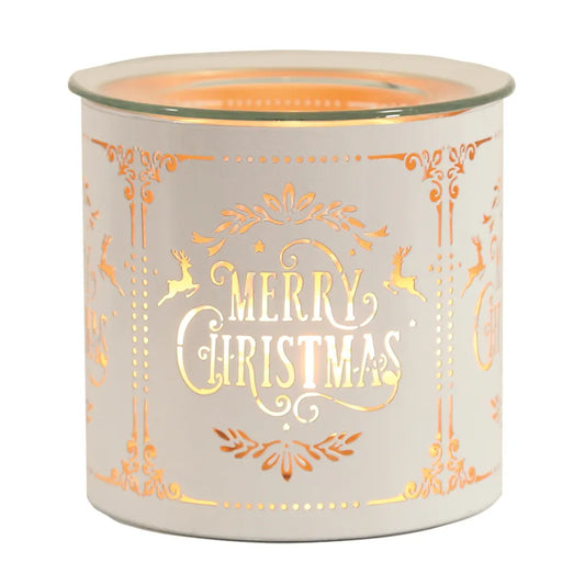 Merry Christmas White Multiway Melter