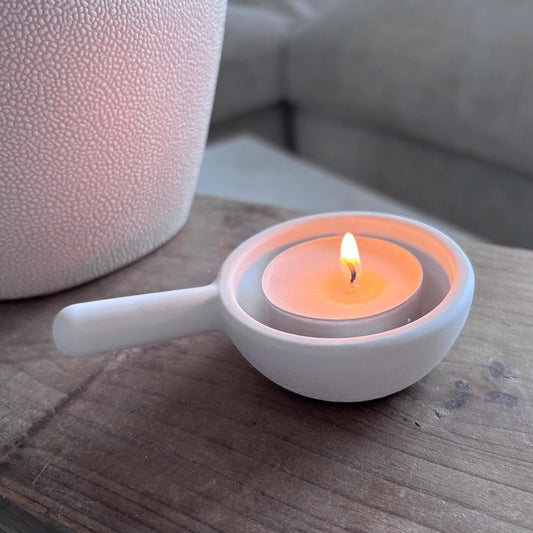 Tealight Spoon White