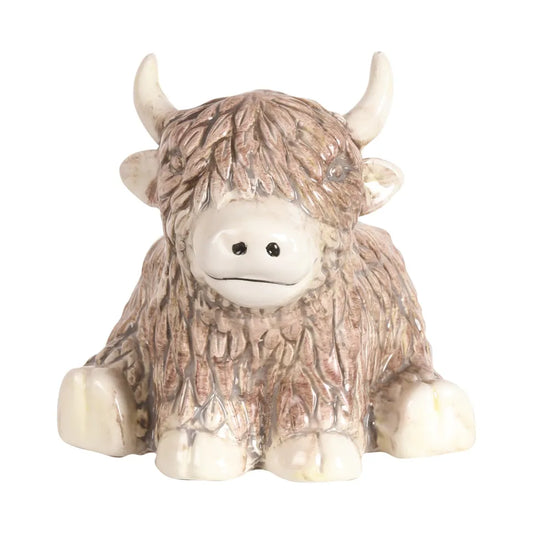 Sitting Highland Cow Melter