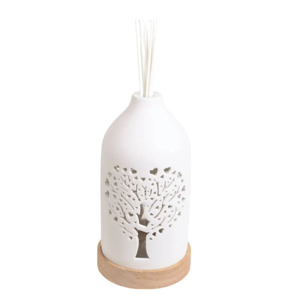 LED Reed Diffuser Heart Tree