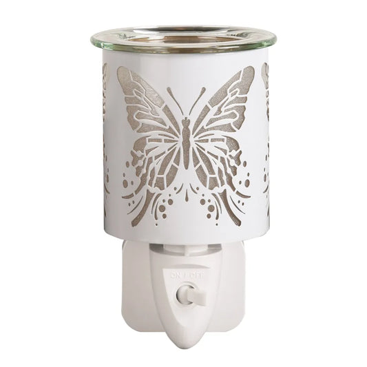 Butterfly Plug In White