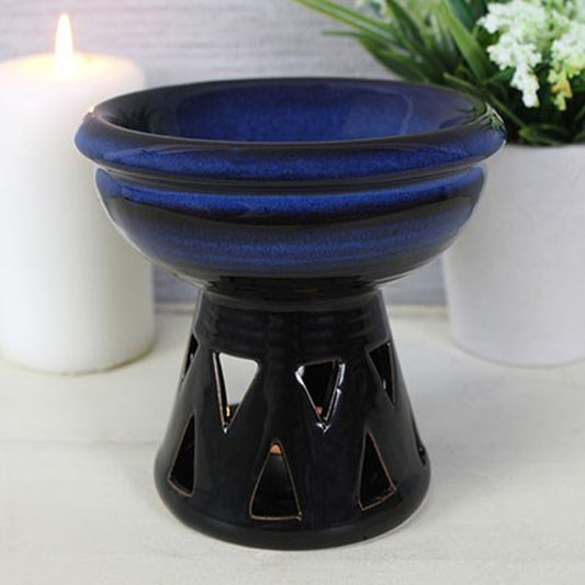 Blue Deep Bowl Burner