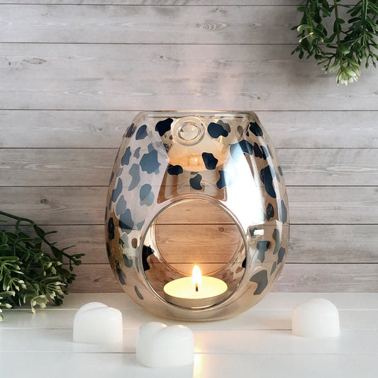 Glass Wax Burner Cheetah