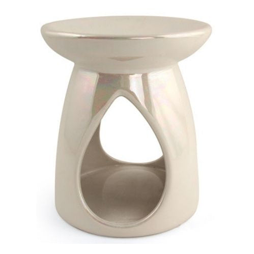 White Pearlescent Burner