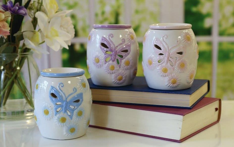 Lilac Butterfly Burner