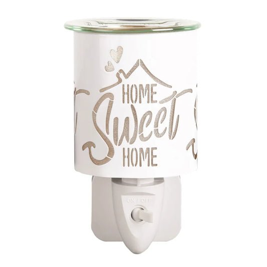 Home Sweet Home Plug In White