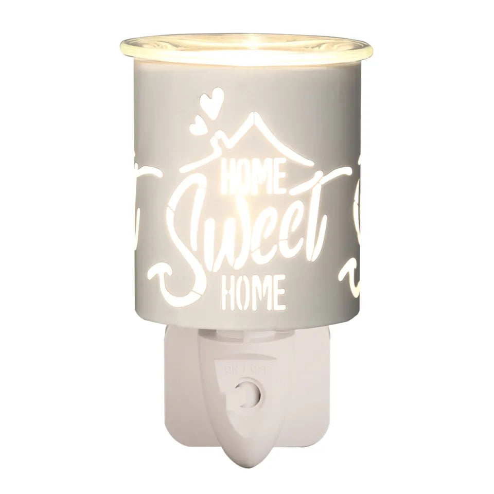 White Home Sweet Home Plug In