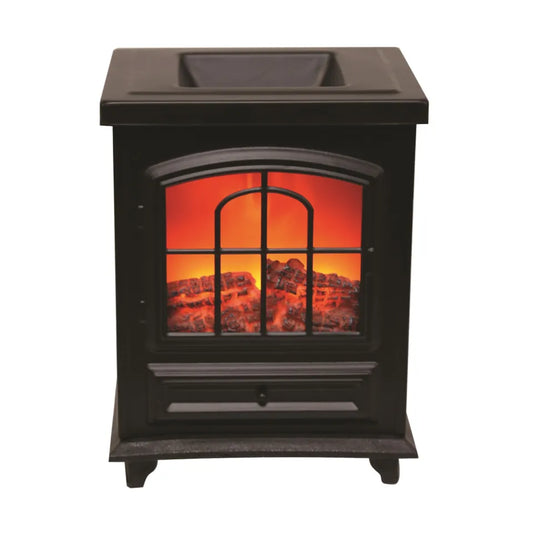 Black Log Burner Melter