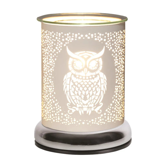 White Silhouette Owl
