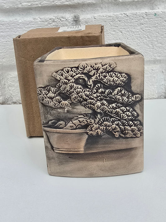 Hand Painted Bonsai Burner Slate